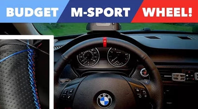 DIY M-Sport Steering Wheel Wrap