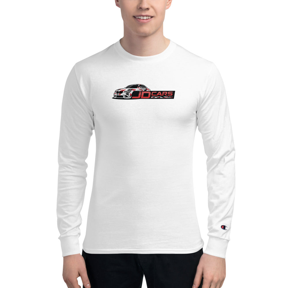 NEW Men's Champion Long Sleeve Shirt // RED CAMO Logo